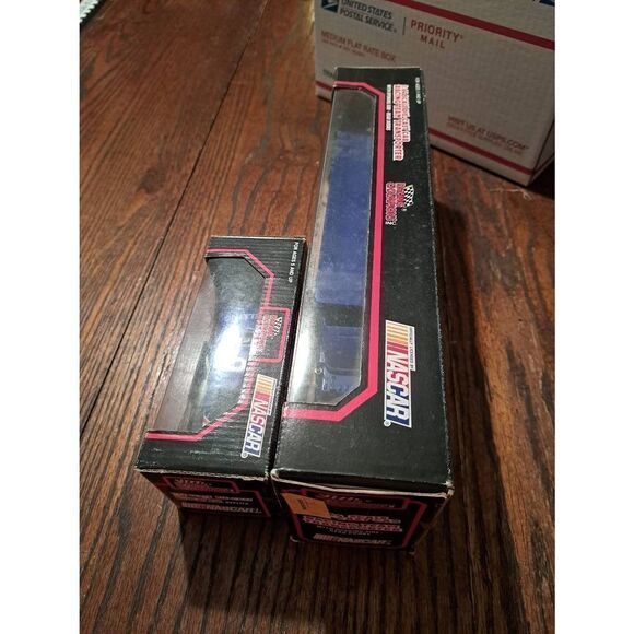 Vintage Racing Champion Bill Elliott Melling Nascar Die Cast Car and Semi Truck - Picture 8 of 9